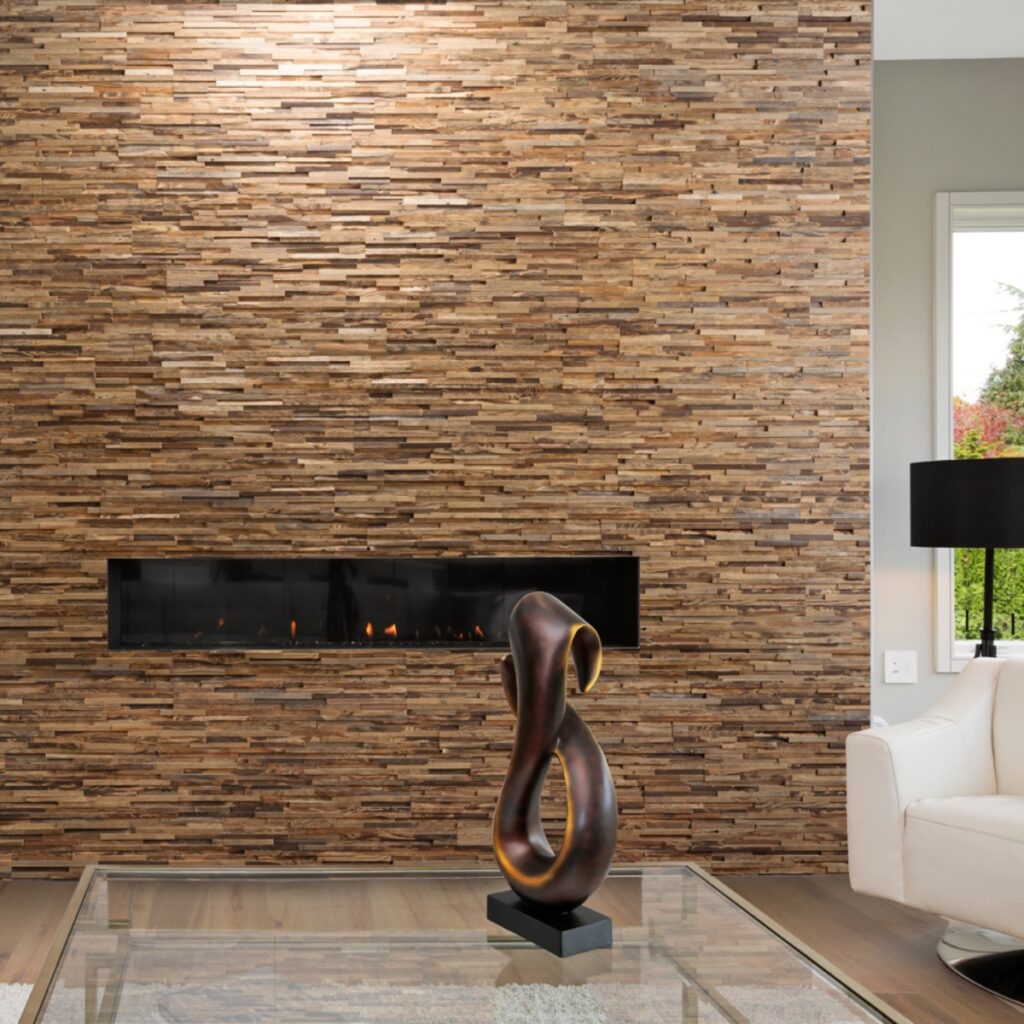 WoodCraft Reclaimed Atelier Wood Wall Panel