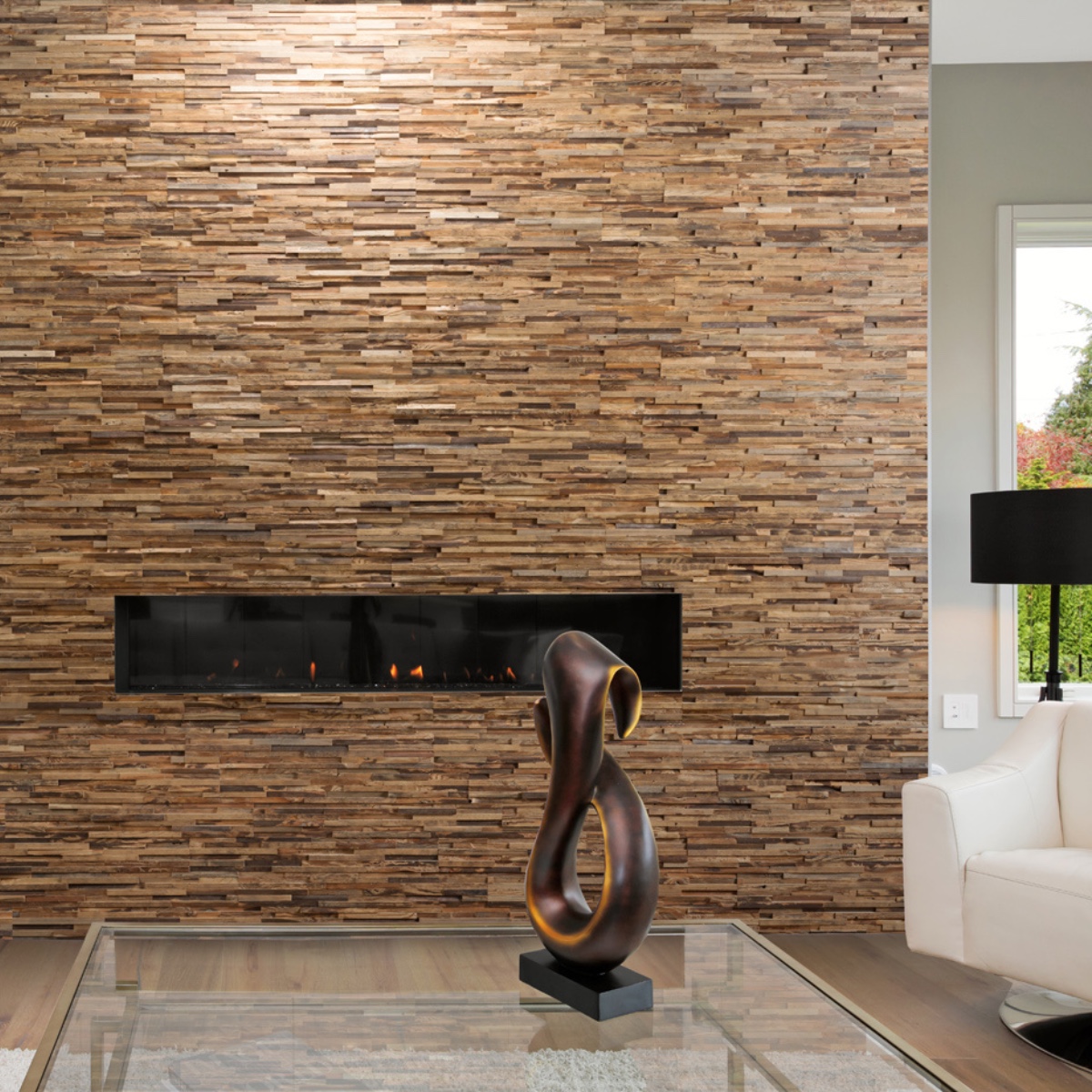 WoodCraft Reclaimed Atelier Wood Wall Panel