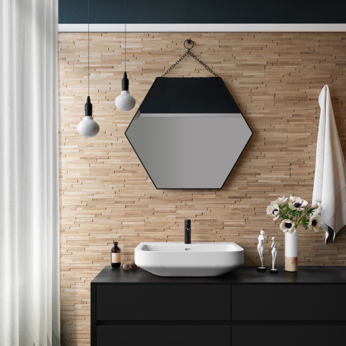 WoodCraft Solid Oak Signature Wood Wall Panel - Image 4