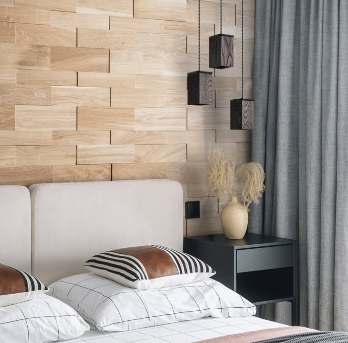 solid oak wall panel category