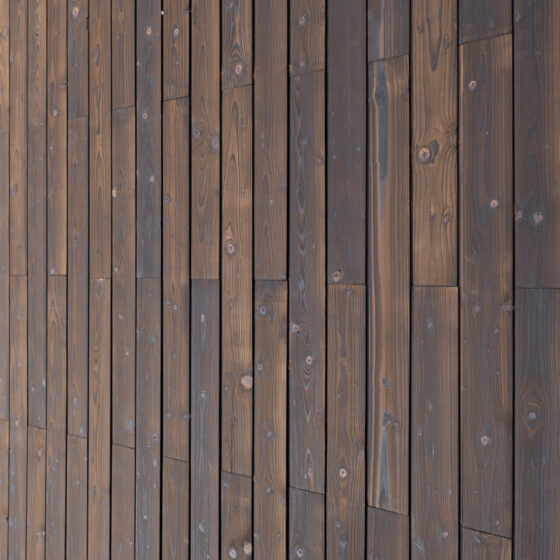 Charred Chestnut Wood Wall Panel	Sample - Image 2