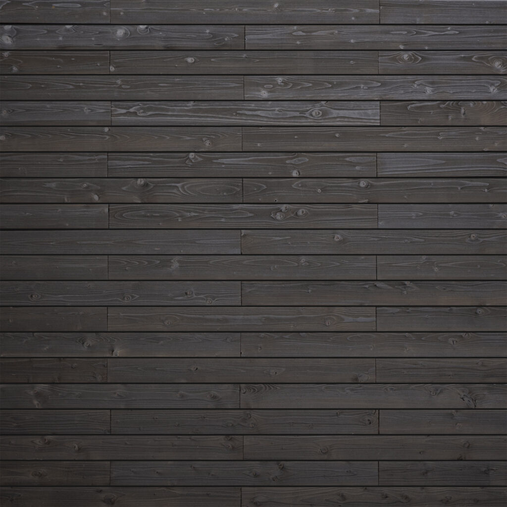 WoodCraft Charred Kuro Wood Wall Panel