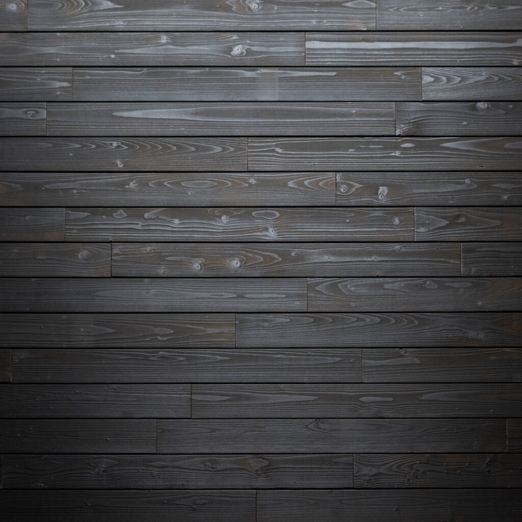 WoodCraft Charred Kuro Wood Wall Panel