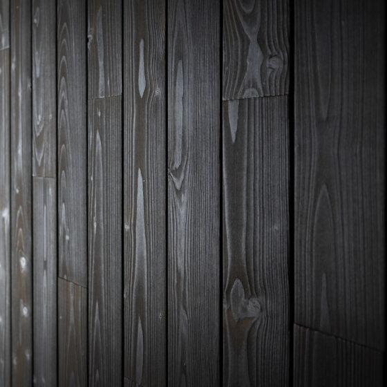 Charred Kuro Wood Wall Panel Sample - Image 2