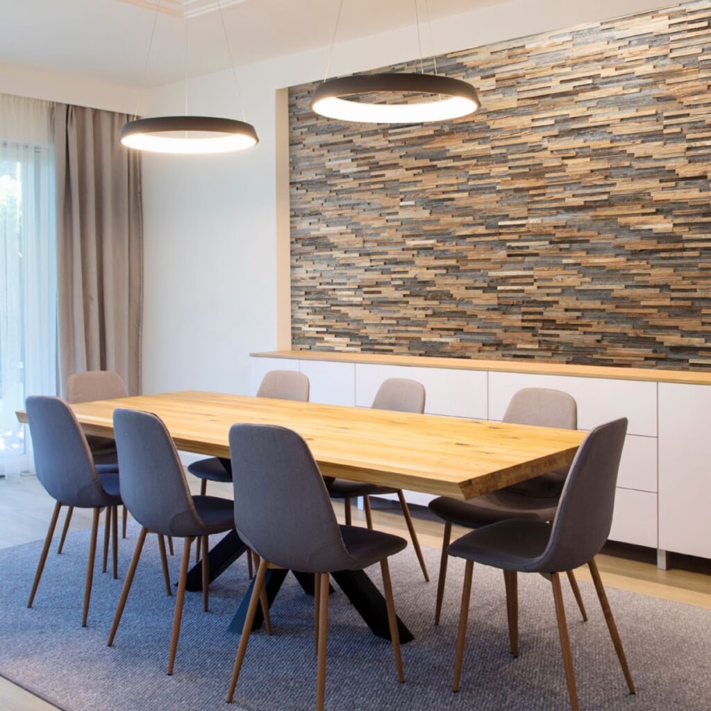 WoodCraft Reclaimed Artisan Wood Wall Panel