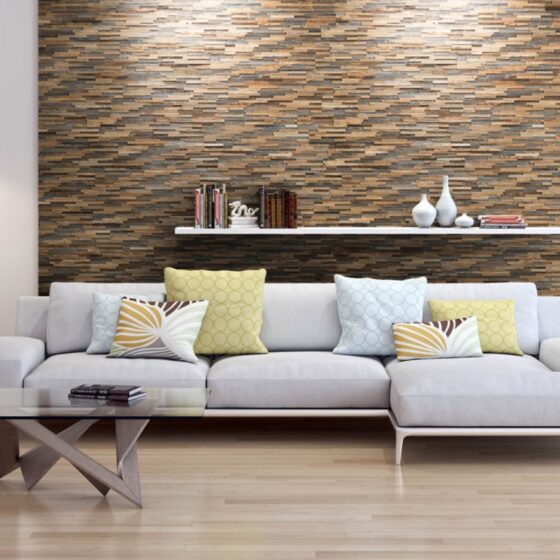WoodCraft Reclaimed Artisan Wood Wall Panel - Image 4