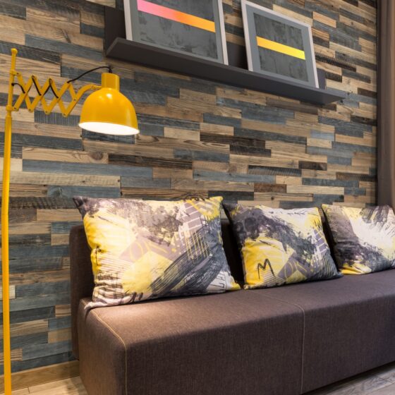 WoodCraft Reclaimed Cotswold Wood Wall Panel - Image 7