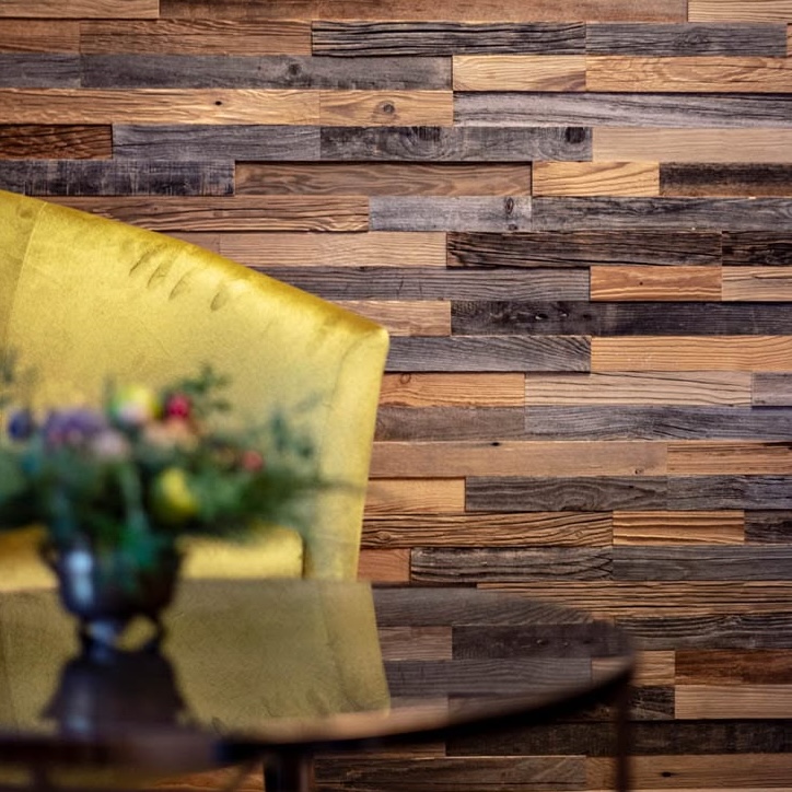 WoodCraft Reclaimed Cotswold Wood Wall Panel