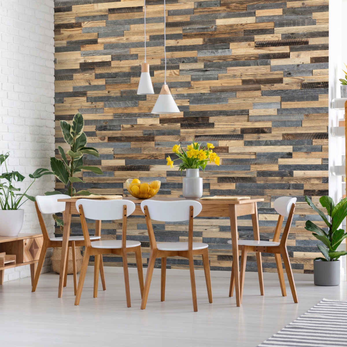 WoodCraft Reclaimed Cotswold Wood Wall Panel - Image 4