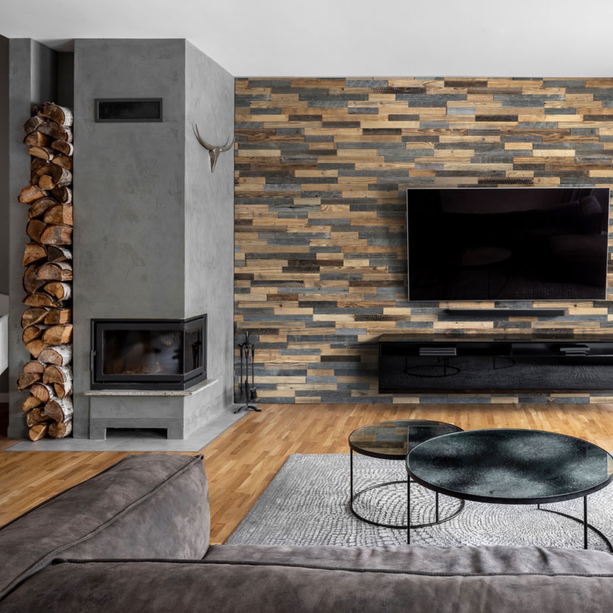 WoodCraft Reclaimed Cotswold Wood Wall Panel - Image 2