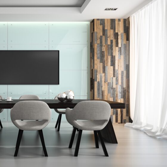 WoodCraft Reclaimed Cotswold Wood Wall Panel - Image 6