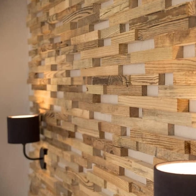 WoodCraft Reclaimed Forge Wood Wall Panel