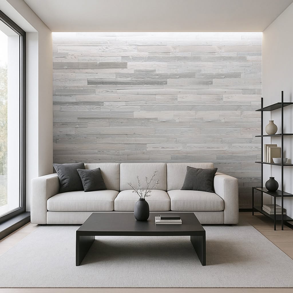 WoodCraft Reclaimed Homestead Wood Wall Panel