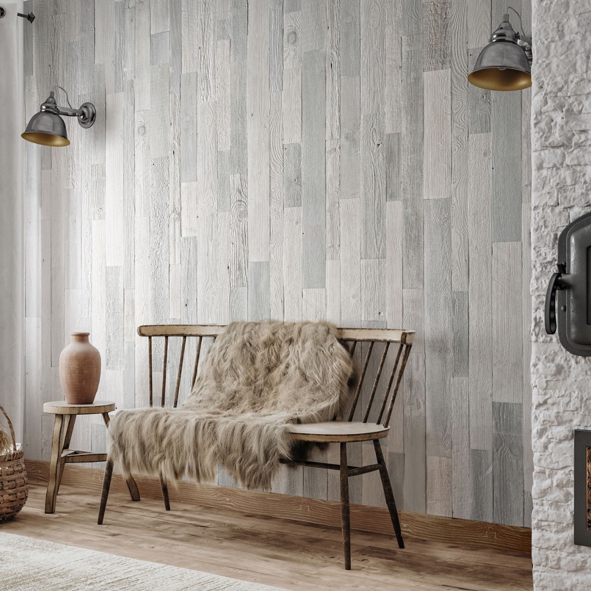 White Washes Wall Panelling