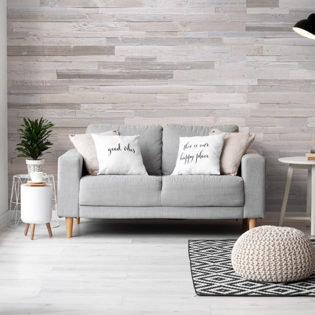 WoodCraft Reclaimed Homestead Wood Wall Panel