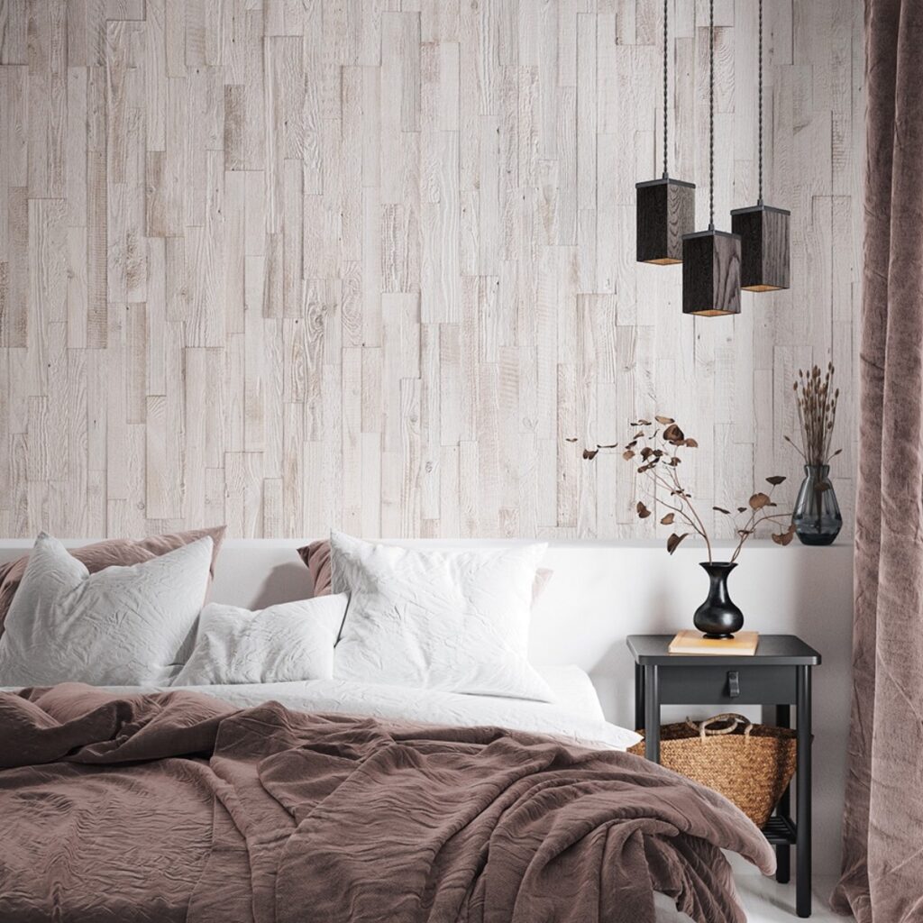 WoodCraft Reclaimed Millhouse Wood Wall Panel