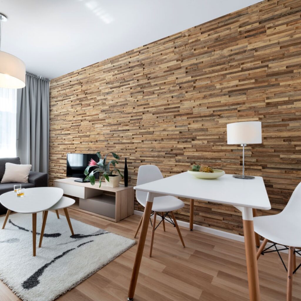 WoodCraft Reclaimed Patina Wood Wall Panel