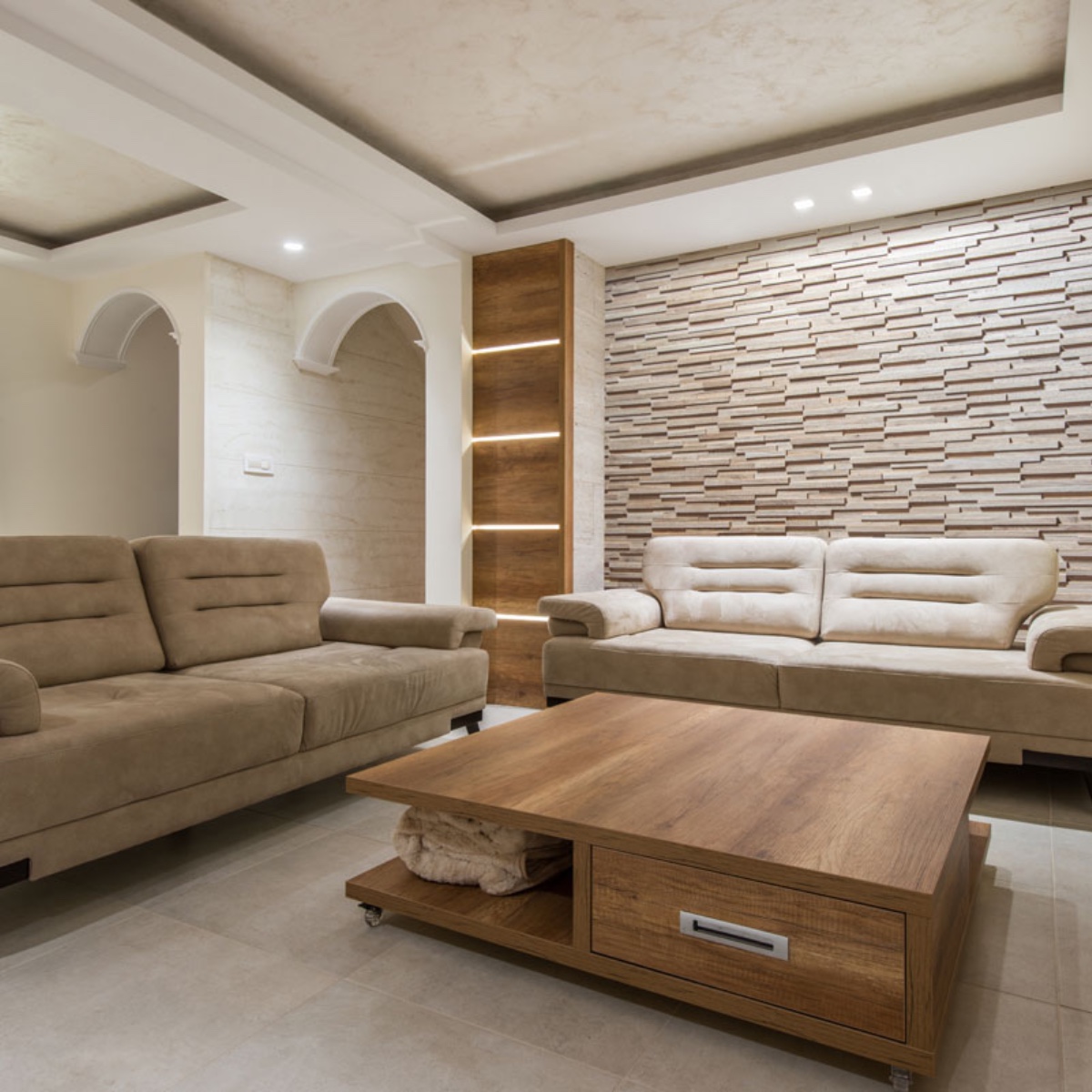 WoodCraft Solid Oak Dimension Wood Wall Panel - Image 6