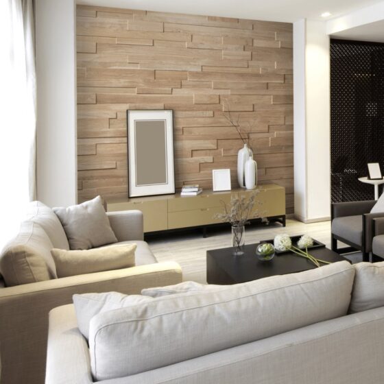 WoodCraft Solid Oak Horizon Wood Wall Panel - Image 4
