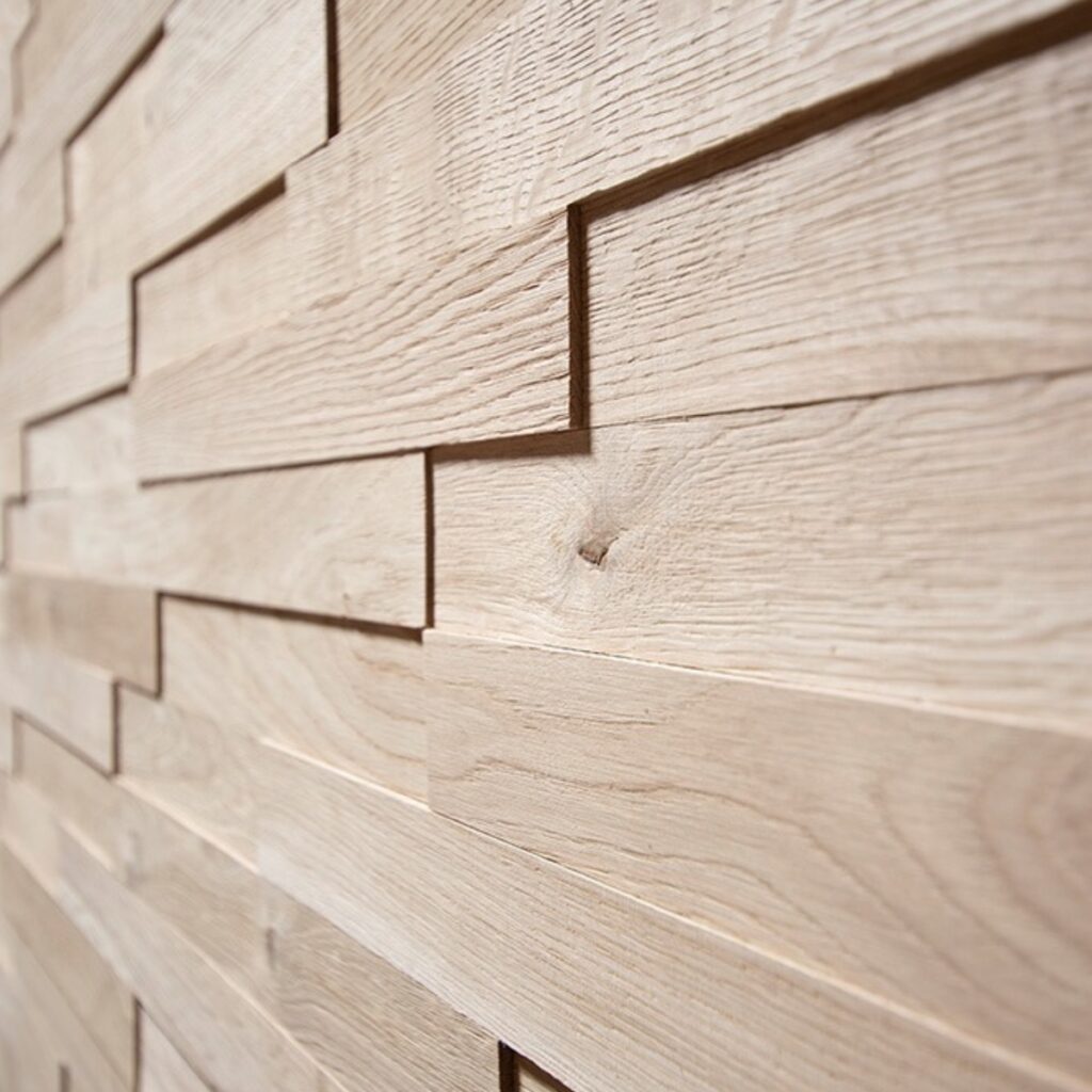 Solid Oak Prestige Wood Wall Panel Sample