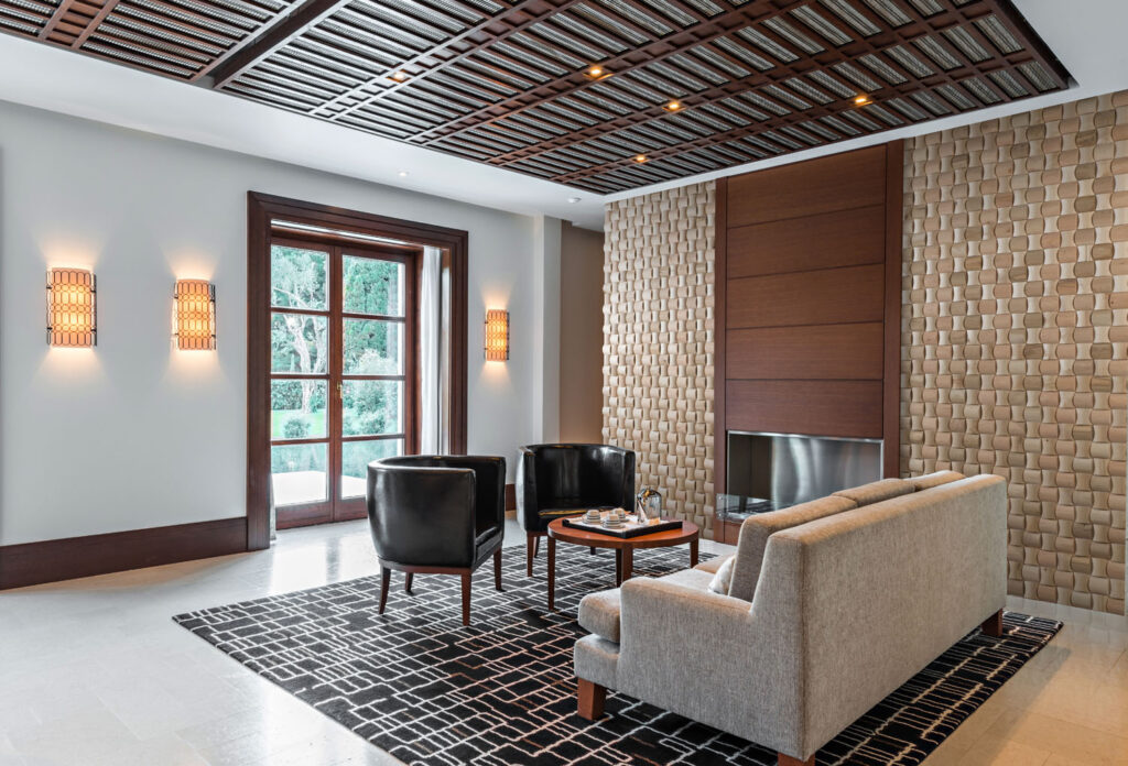WoodCraft Solid Oak Rhythm Wood Wall Panel